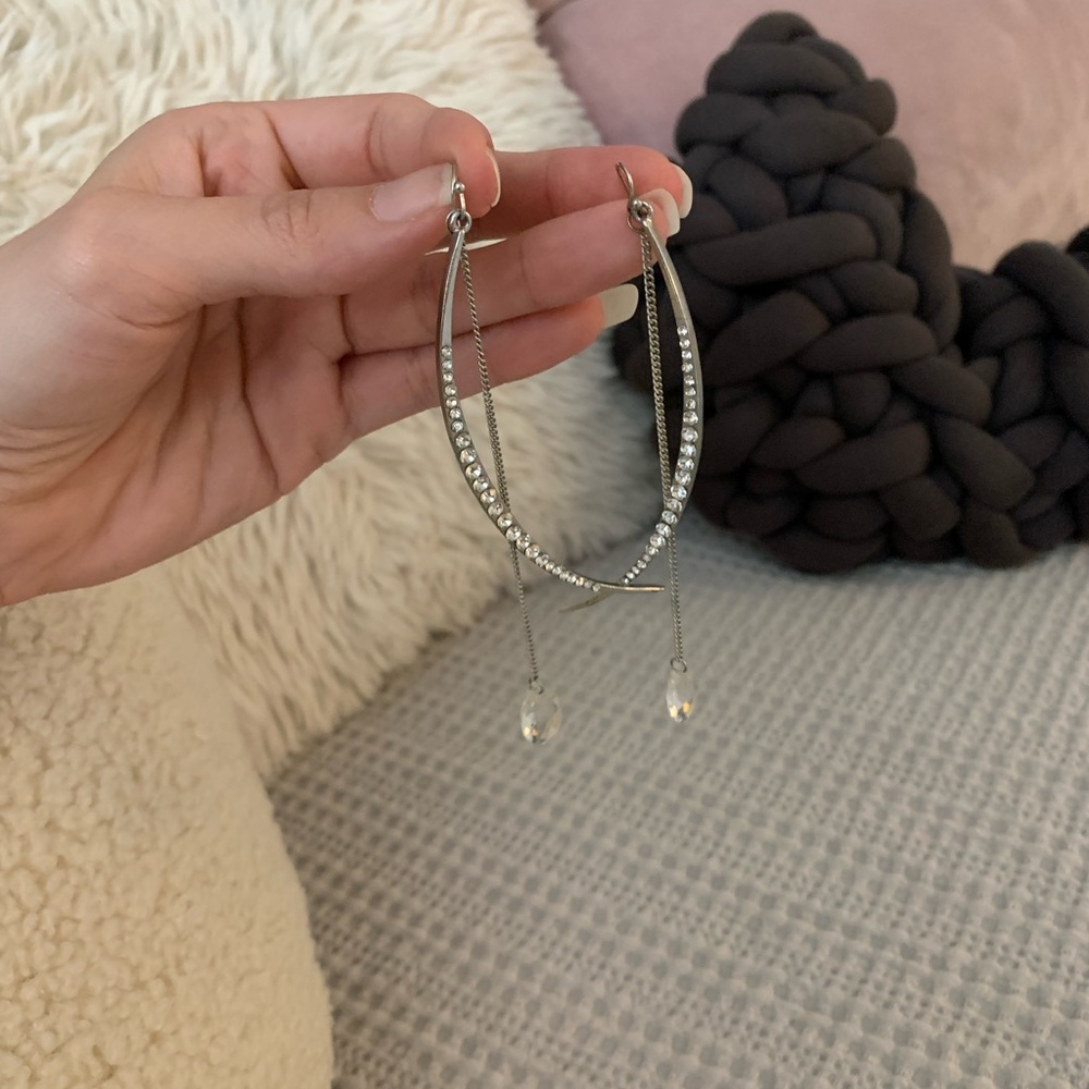 ✖️sold✖️Gorgeous Long Double Dangle Earrings